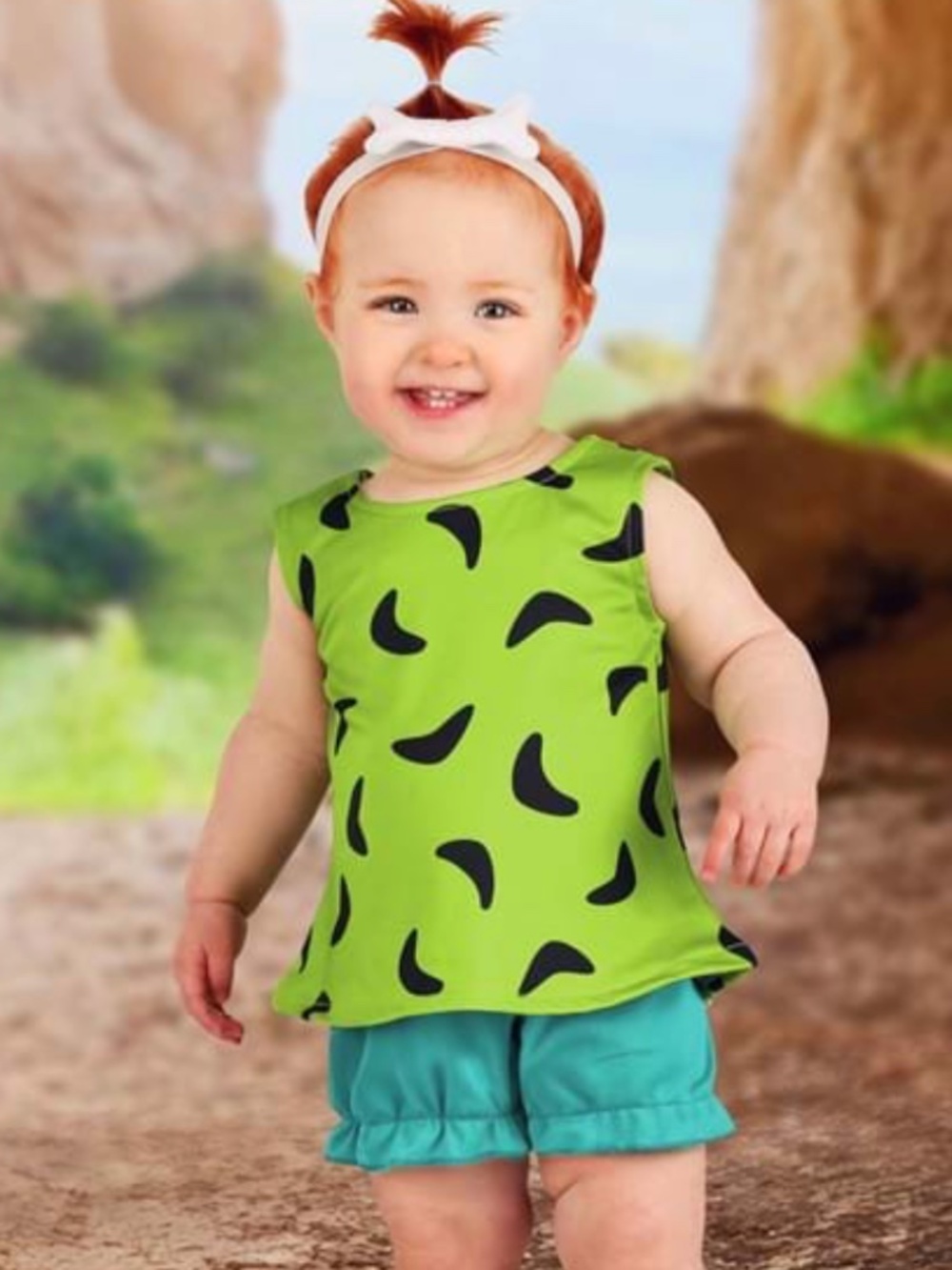 Baby Pebbles Costume